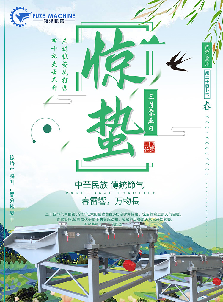 驚蟄到，暖和和